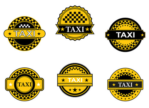 Taxi symbols and signs