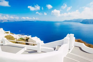 Foto op Canvas Santorini Island, Greece © EpicStockMedia