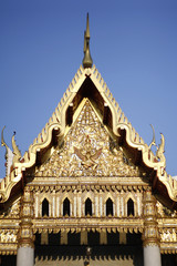 Fototapeta na wymiar front of the temple thailand