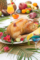 Tropical Roasted Turkey