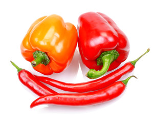 Fresh juicy peppers