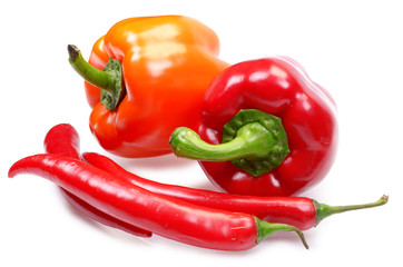 Fresh juicy peppers