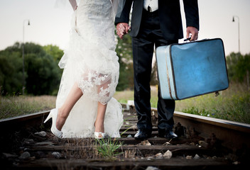Wedding feet