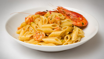 Penne ai gamberi