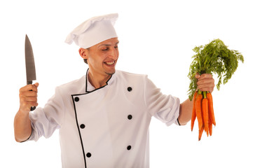 Cook with fresh carrots