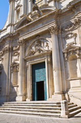 Fototapeta na wymiar Church of St. Irene. Lecce. Puglia. Italy.