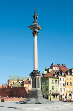 Zygmunt's column in Warsaw
