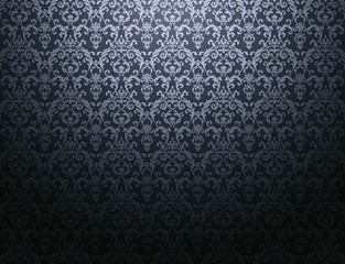 dark floral pattern wallpaper