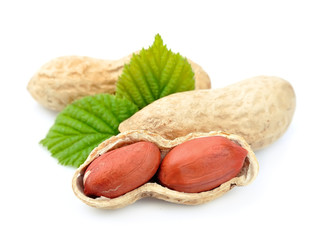 Peanuts close up