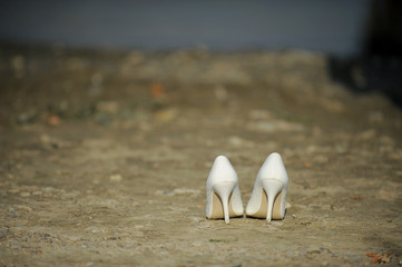 Obraz premium Shoes on Ground