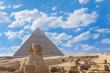 Fototapeta na wymiar Great Sphinx. Giza, Egypt