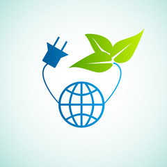 Energy Ecology concept