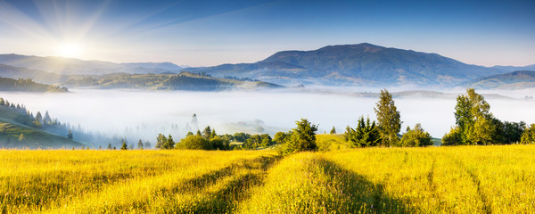 mountains landscape