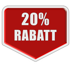 Marker rot 20%  RABATT