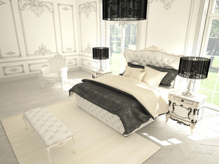 helles luxus schlafzimmer