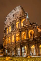 Fototapete Rund Kolosseum in Rom, Italien © Sergii Figurnyi
