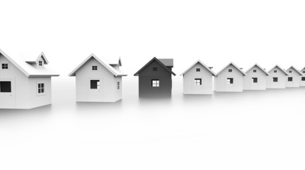 House concept one is black