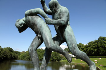 Vigeland, Frogner Park, Oslo, Norway, Europe © ANADEL