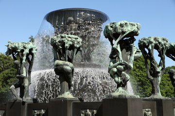 Vigeland, Frogner Park, Oslo, Norway, Europe © ANADEL