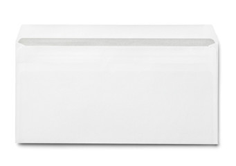 Fototapeta premium leaflet letter business card white blank paper template