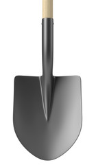 Pelle sur fond blanc 2