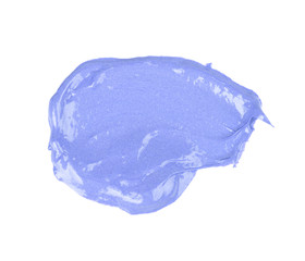 smear paint or cream