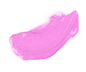 smear paint or cream