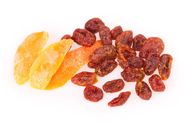 dried fruit pineapple, lemon, walnut, cranberry