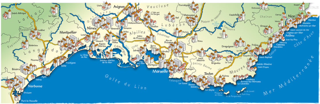 MÉDITERRANÉE - NICE-NARBONNE