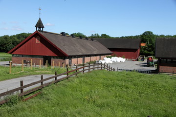 Fototapeta na wymiar Royal farm in Oslo Norway