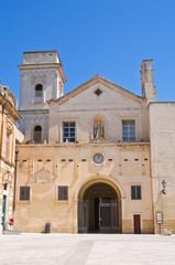 Fototapeta na wymiar Kościół św Jana Ewangelisty. Lecce. Apulia. Włochy.