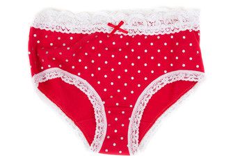 red women's panties