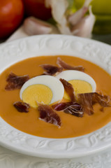 Spanish Cuisune. Salmorejo.