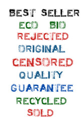 Rubber stamp collection