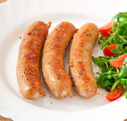 Homemade sausage