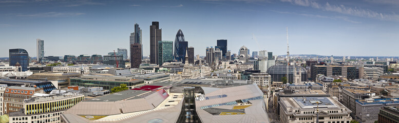 Panoramic of London Skyline, UK