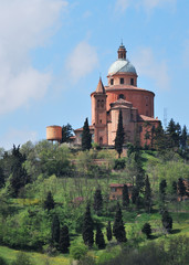 San Luca sanctuary view from San Pellegrino park © luciap