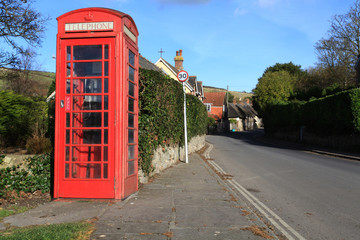Obraz premium skrzynka telefoniczna brytyjska