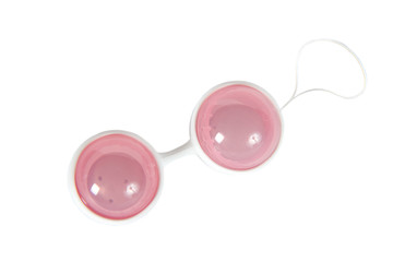Pink vaginal balls