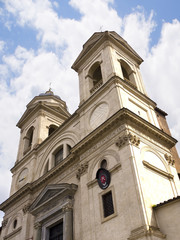 Trinita dei Monte Church inRome Italy