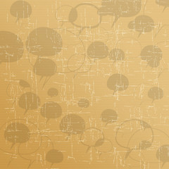 Speech bubble icon vector