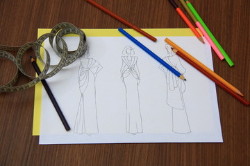 fashion drawings