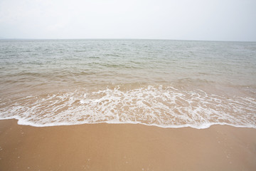 beach sand and sea