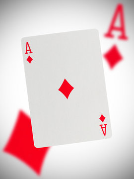 Playing card, ace