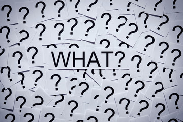 What and Question Marks