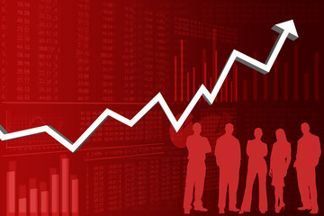 Chômage en Hausse Rouge