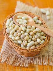 raw beans