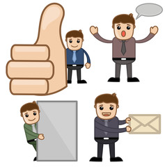 Business People with Various Concepts