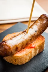 Foto op Plexiglas Catalan sausage © funkyfrogstock