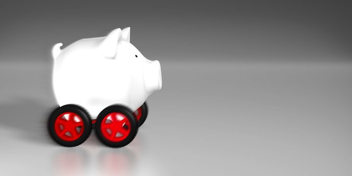 Piggy bank - speed pig